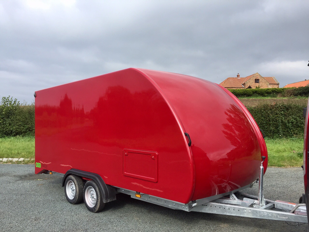 Covered Car Trailer For Sale Eco Trailer